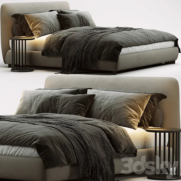 Molteni & C Greenwich Bed 3DSMAX Model
