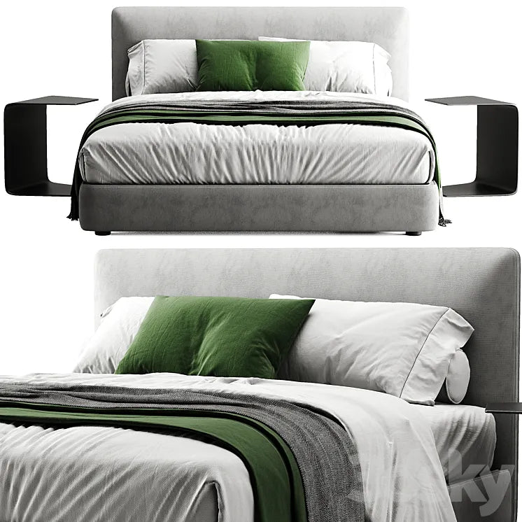 Molteni C Ribbon Bed 3DSMAX Model