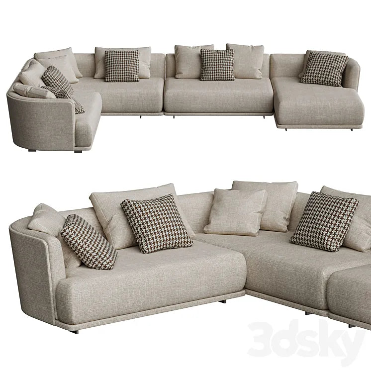 Molteni&C Cleo Sofa 3DSMAX Model