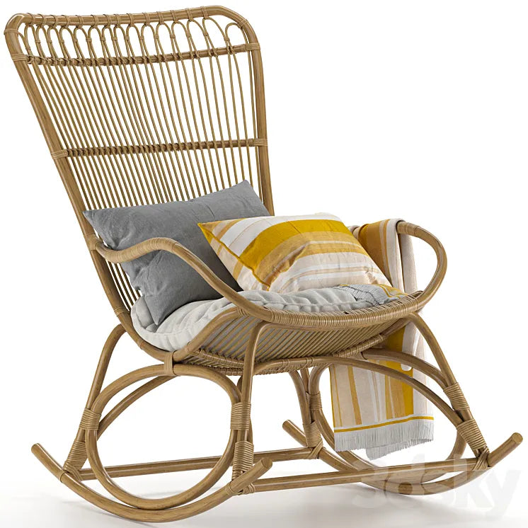 monet rocking chair 3DSMAX Model