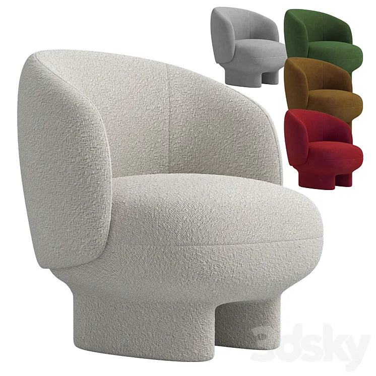 Moro Armchair 3DSMAX Model