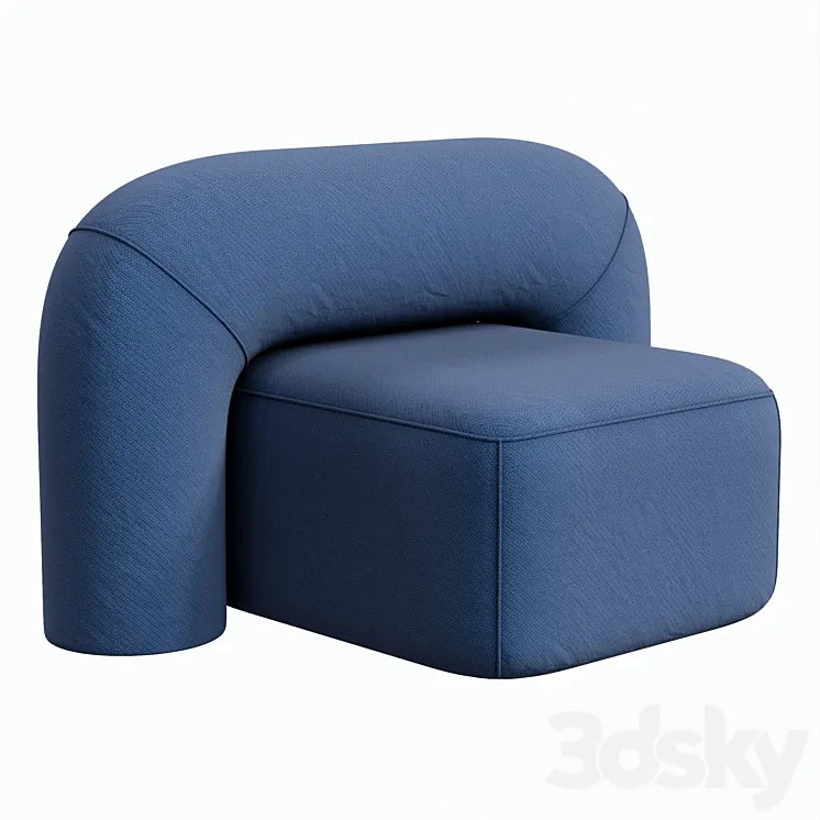 Moss 1300 Armchair 3DSMAX Model