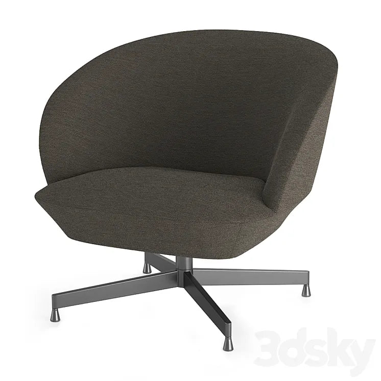 MUUTO. Oslo lounge chair. 3DSMAX Model