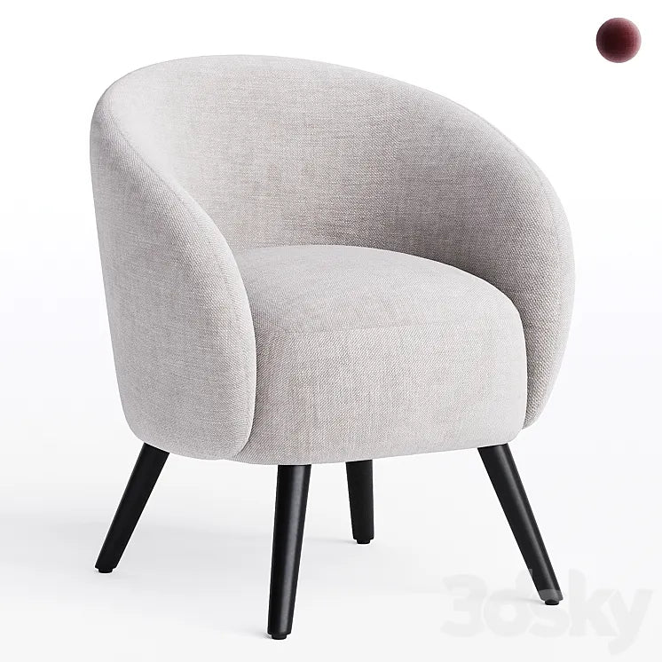 Mylo Accent Chair 3DSMAX Model