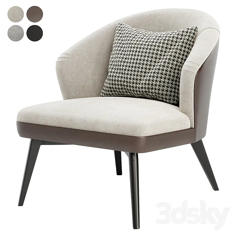 Nelly arm chair 3DSMAX Model