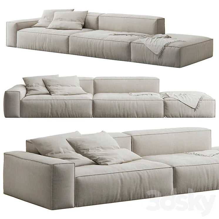 Neowall Lounge Sofa 3DSMAX Model