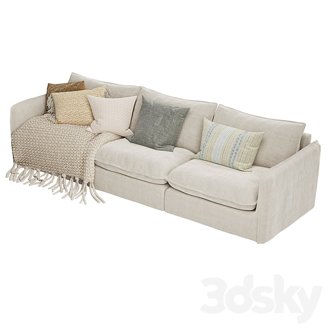Neva Sofa Sectional 3ds Max
