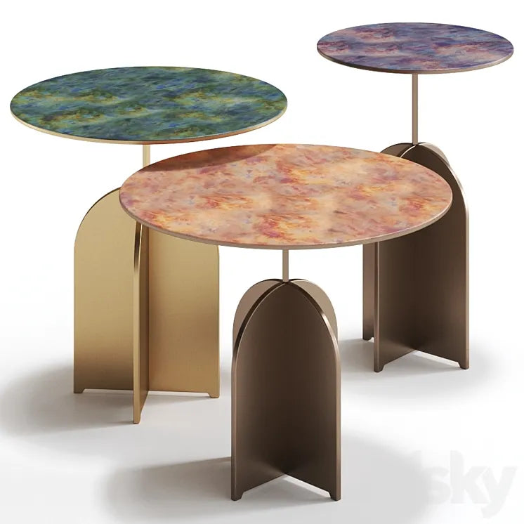 NICOLA TABLE by DE CASTELLI 3DSMAX Model