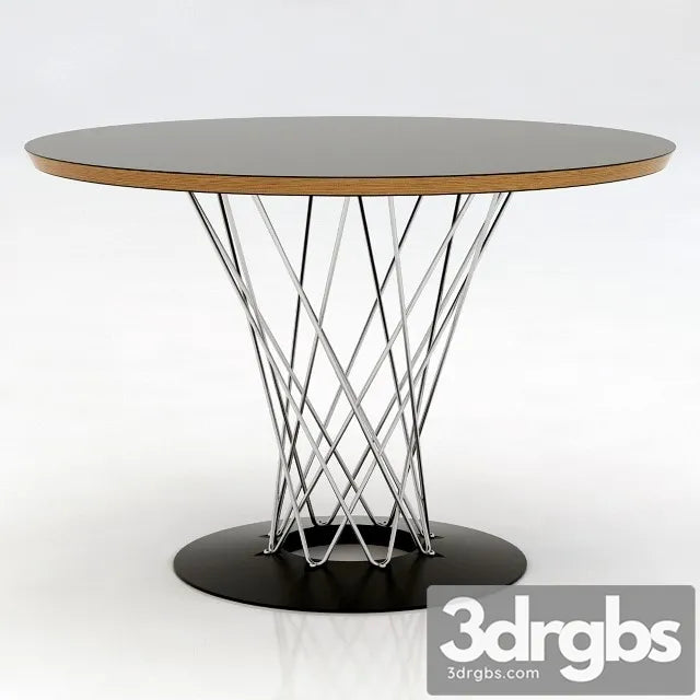 Noguchi Circular Table 3D Model Free