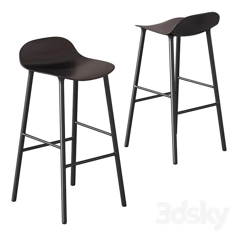 Normann Copenhagen Form bar stool 3DSMAX Model