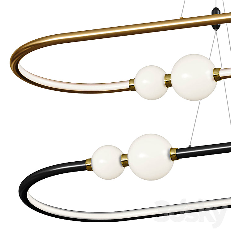Nova Luce Celia Pendant Lamp 3DS Max