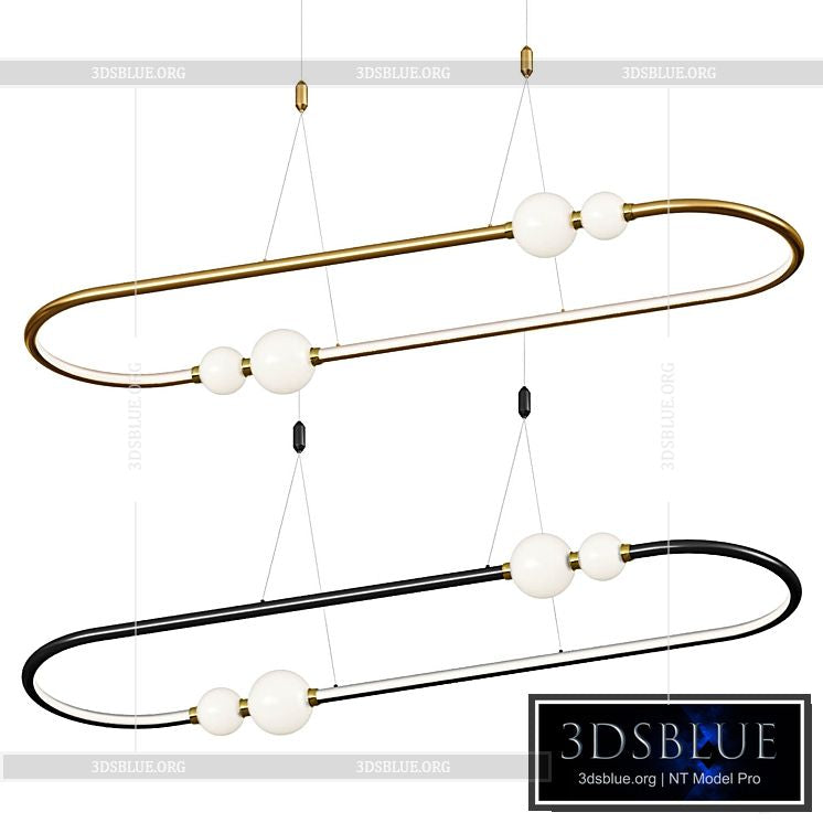 Nova Luce Celia Pendant Lamp 3DS Max