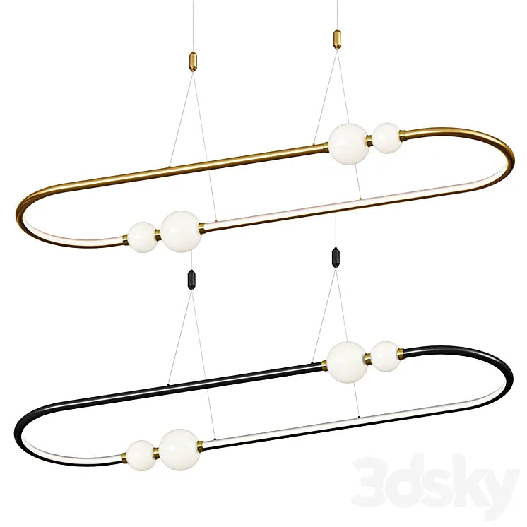 Nova Luce Celia Pendant Lamp 3DS Max