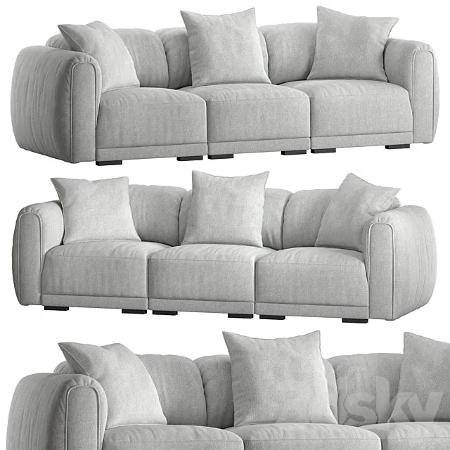 Nuvola three-seater sofa from Dantonehome 3ds Max