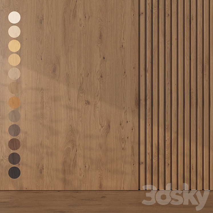 Oak Texture 061 3DS Max Model