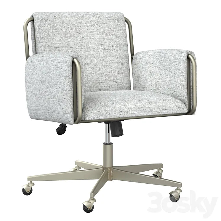 Office chair Caterina Gray chair 3DSMAX Model