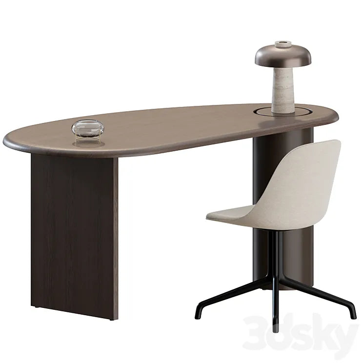 Office Set by Menu 3DSMAX Model
