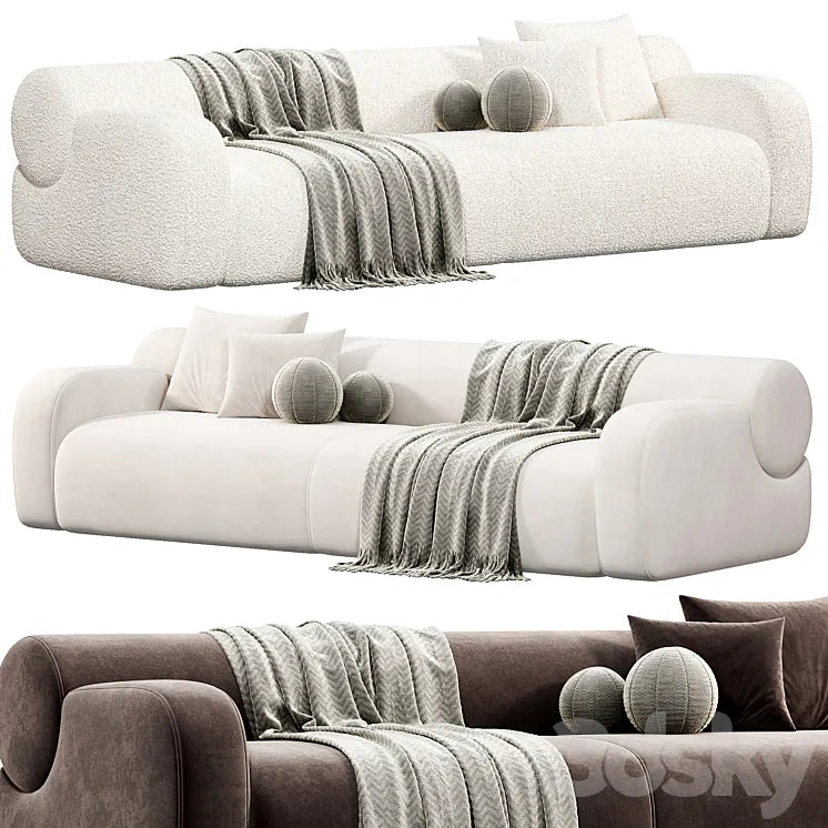 Oscar Sofa by Meridiani 3DSMAX Model