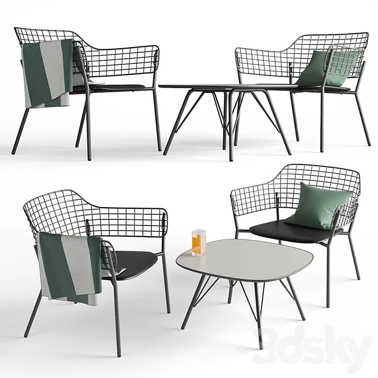 Outdoor furniture Emy Lyze 3DSMAX Model