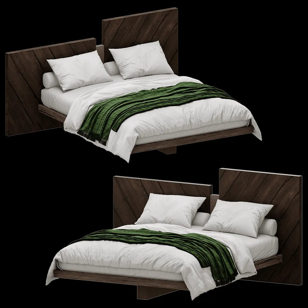 Ozzio Italia - Bed Nazare 3ds Max