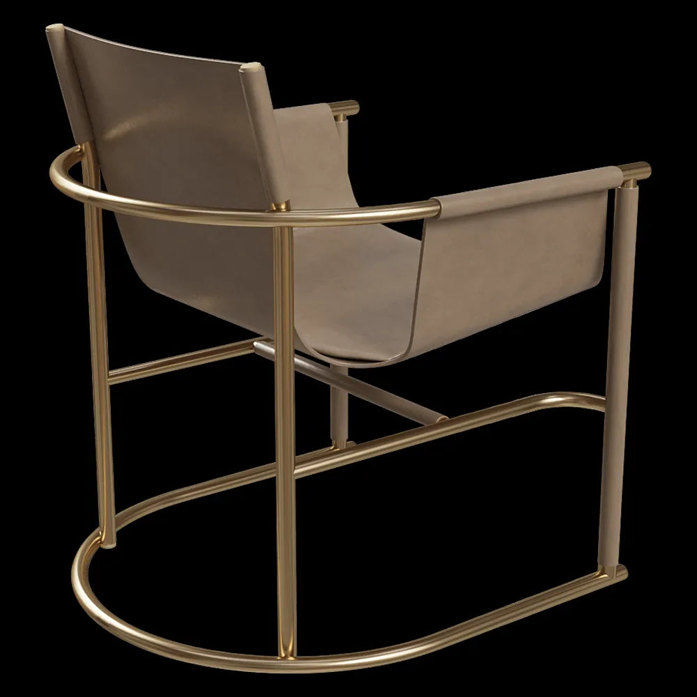 Paolo Castelli - Lounge chair U 3ds Max