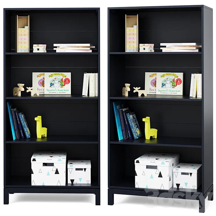 Parke Bookcase by Crate and Barrel / Crate and Kids 3DSMAX Model