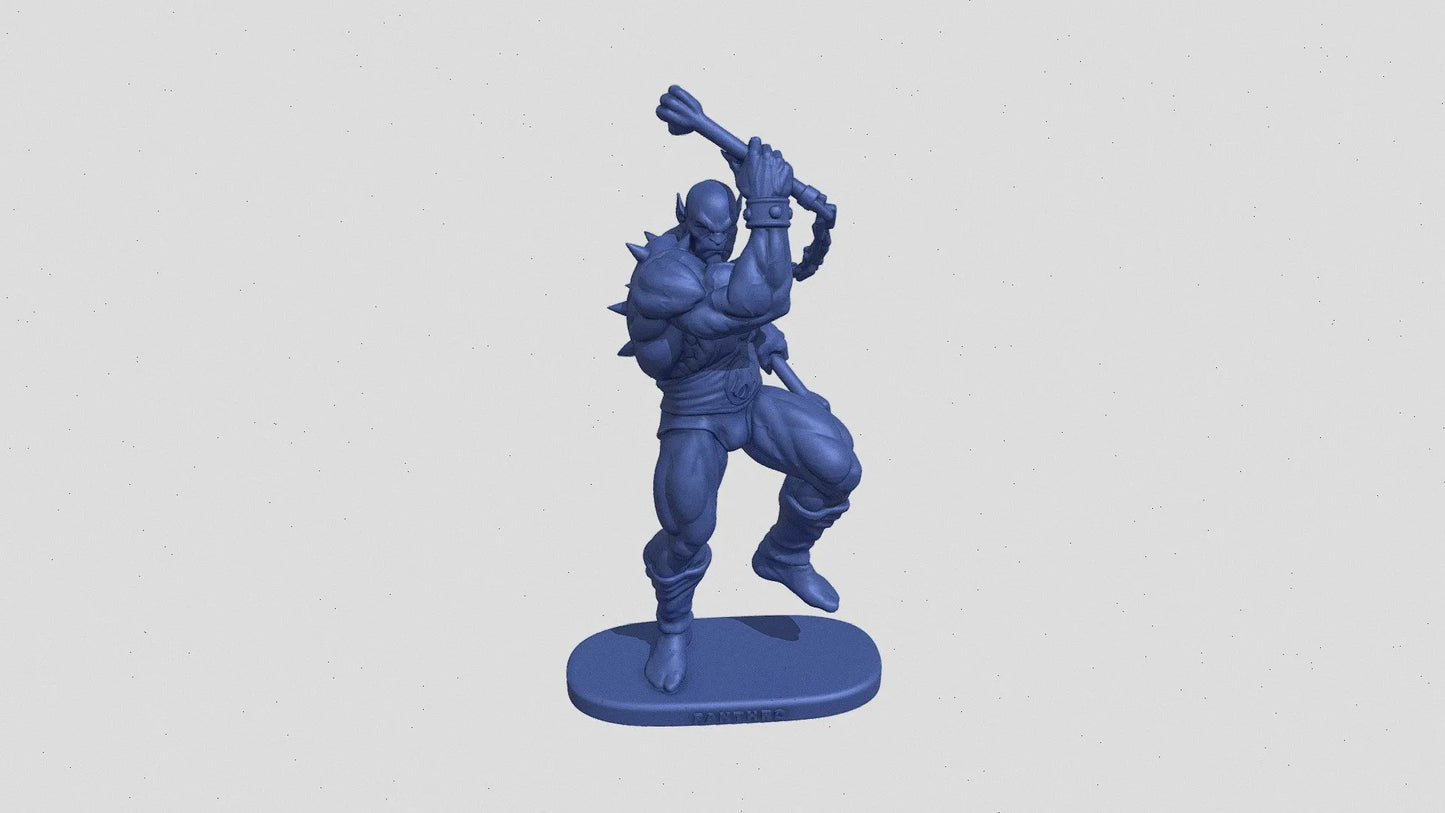 PBR Game 3D Models - 092 Thundercats Panthro