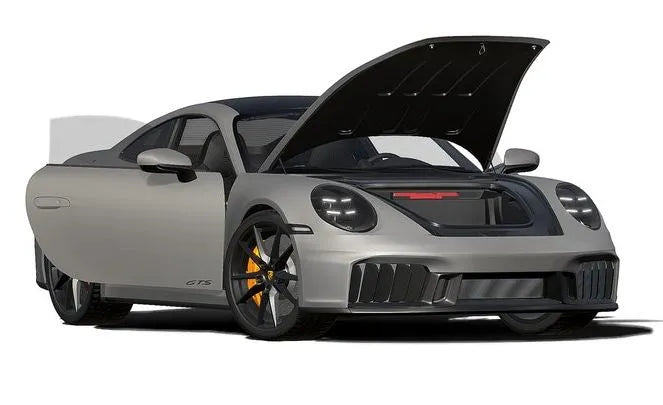 PBR Game 3D Models - 2025 Porsche 911 Carrera GTS
