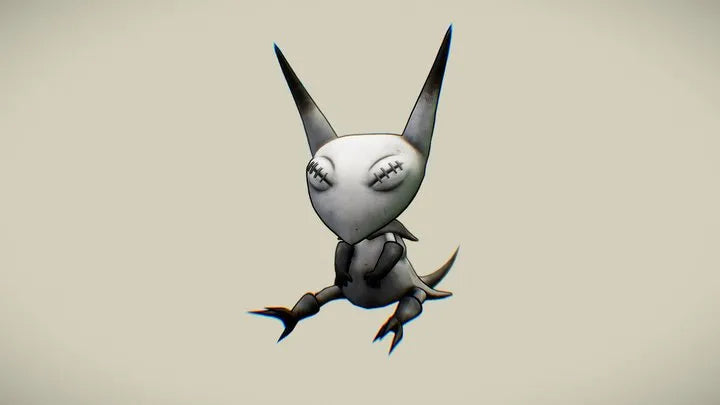 PBR Game 3D Models - 24/Abra (Illustration By Vaughn Pinpin) ππ»π