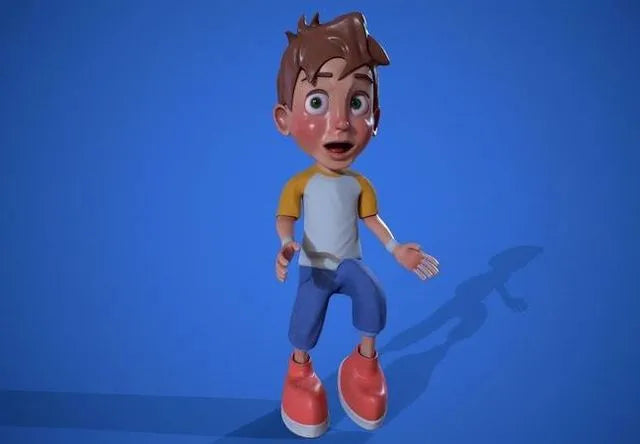PBR Game 3D Models - 3D Toon Character
