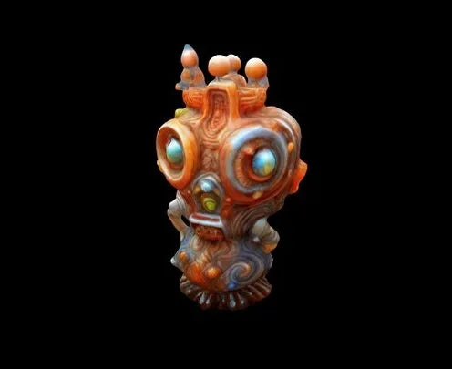 PBR Game 3D Models - A Surreal And Abstract Sculpture The Sculpture F