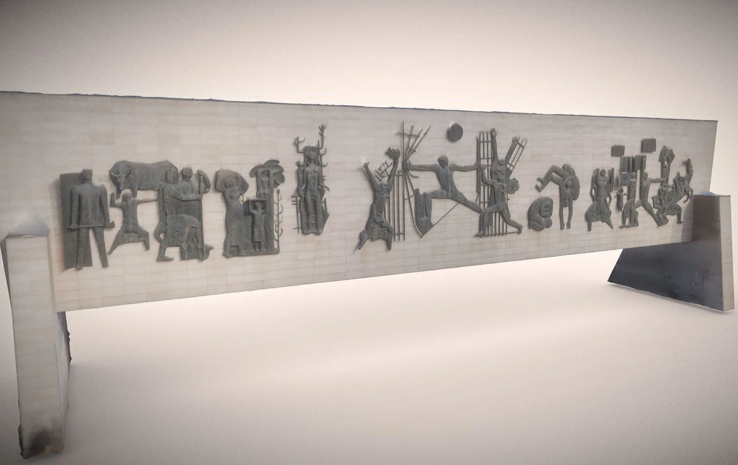PBR Game 3D Models - Al Tahrir Monument In Baghdad Iraq