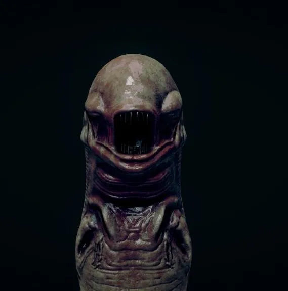 PBR Game 3D Models - Alien Chestburster