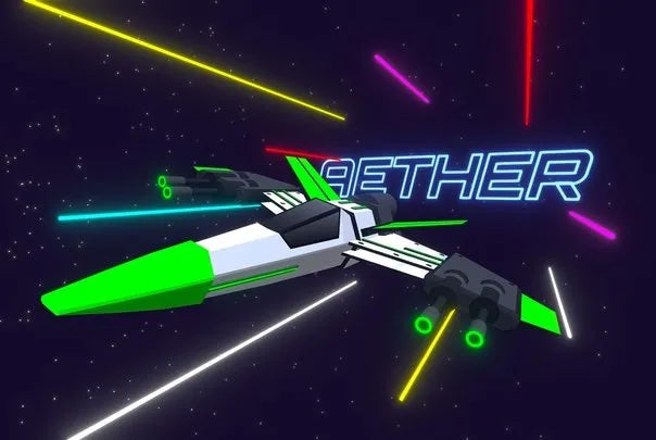 PBR Game 3D Models - ARCADE Aether Sci Fi Spaceship