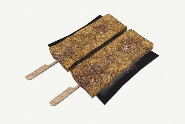 PBR Game 3D Models - Asia food Pigs blood cake
