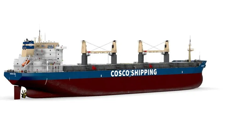 PBR Game 3D Models - Bulk Carrier Cosco