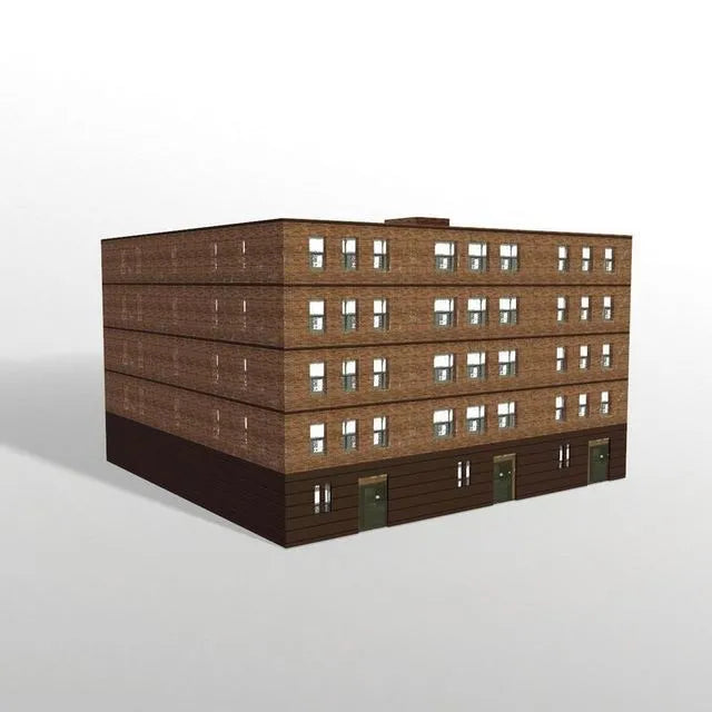 PBR Game 3D Models - Dwelling house