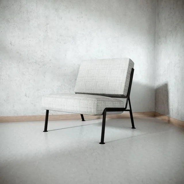 PBR Game 3D Models - Enameled Metal Lounge