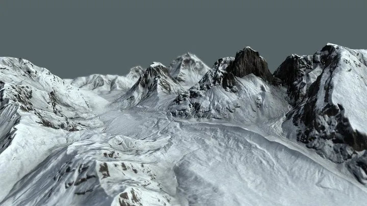 PBR Game 3D Models - Land Of The Ice And Snow