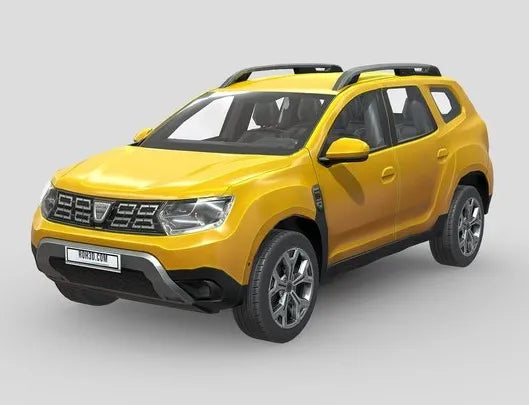 PBR Game 3D Models - Low Poly Car Dacia Duster 2018