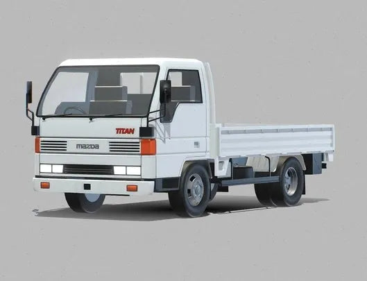 PBR Game 3D Models - Mazda Titan 92 Lowpoly