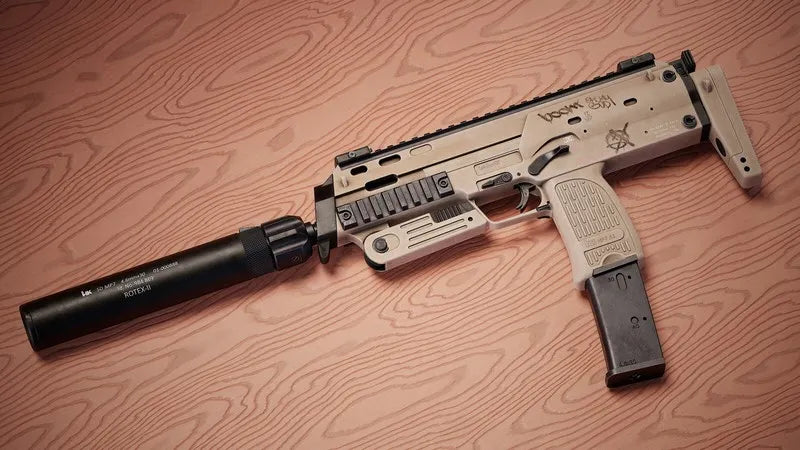 PBR Game 3D Models - MP7A1 submachine gun