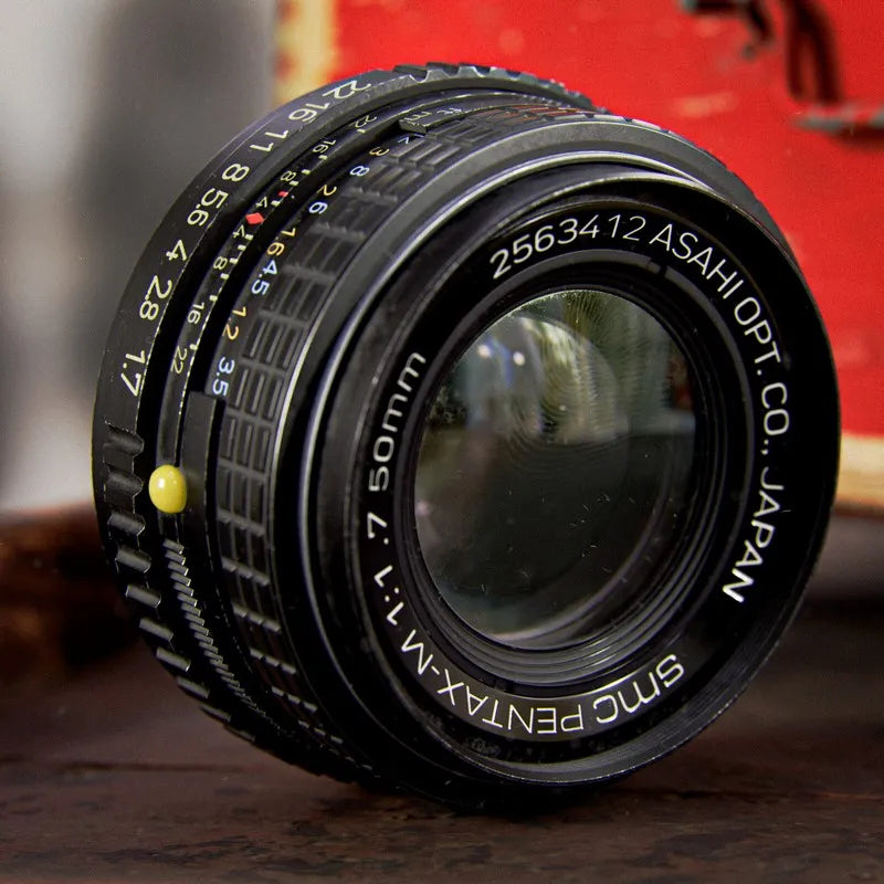 PBR Game 3D Models - Pentax 50mm f1.7 camera lens