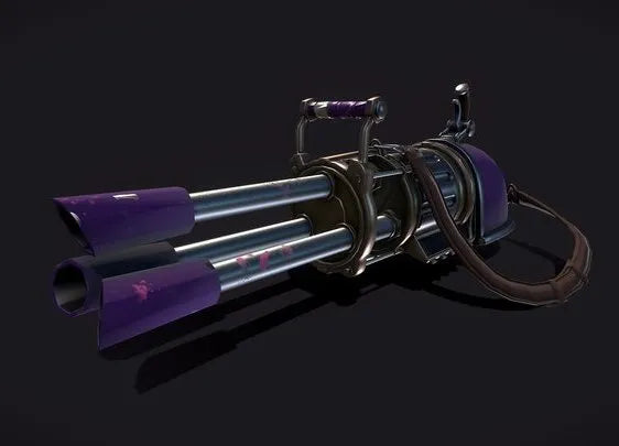 PBR Game 3D Models - Pow Pow, Arcane Fan Art