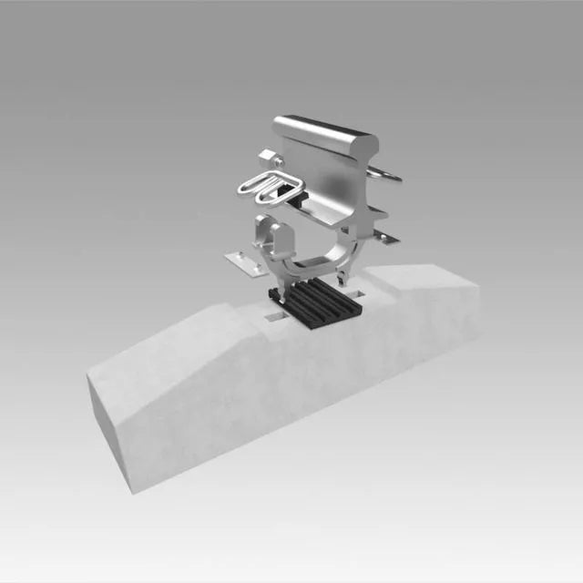 PBR Game 3D Models - Rail fastening ARS-4