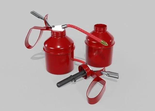 PBR Game 3D Models - Small oil can 2A