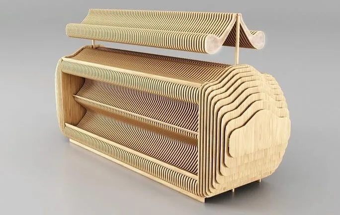 PBR Game 3D Models - Trade Stand Piano