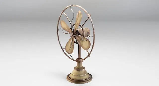 PBR Game 3D Models - Ventilator Retro