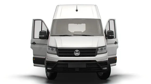 PBR Game 3D Models - VW Crafter Panel Van L3H3 HQ Interior 2023