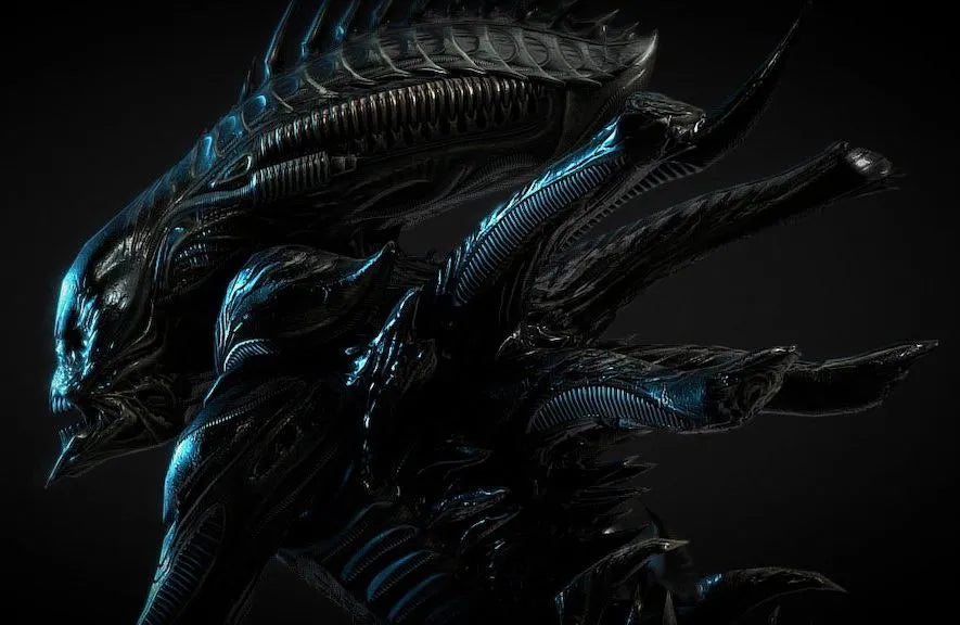 PBR Game 3D Models - Xeno Raven